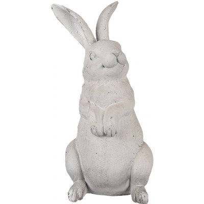 Béžová antik dekorace socha králík 14*11*26 cm – Hledejceny.cz
