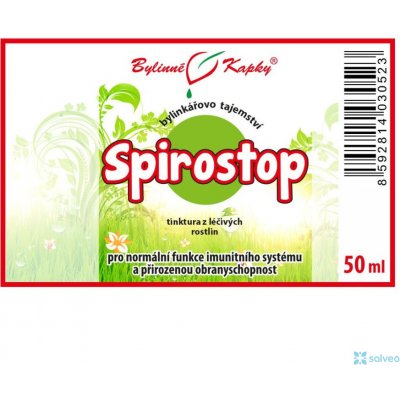 Bylinné kapky Bylinkářovo tajemství Spirostop 50 ml – Hledejceny.cz