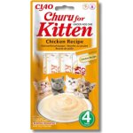 Churu Cat Kitten Chicken 4 x 14 g – Zbozi.Blesk.cz