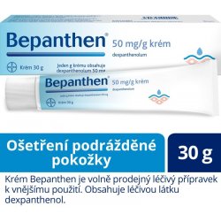 Lék volně prodejný BEPANTHEN DRM 50MG/G CRM 30G