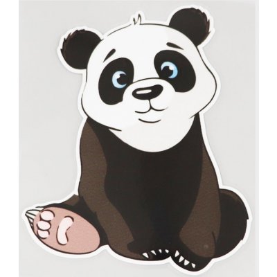 Samolepka (na auto, notebook) panda (7)