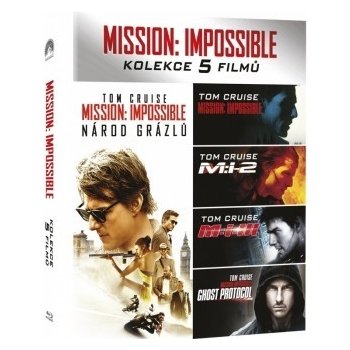 Mission Impossible 1-5: Kolekce BD