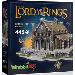 WREBBIT 3D puzzle Pán prstenů: Zlatá síň Edoras 445 ks