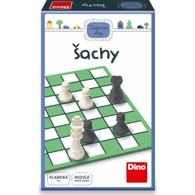 Šachy cestovní hra v krabičce 11,5x18x3,5cm – Zboží Živě