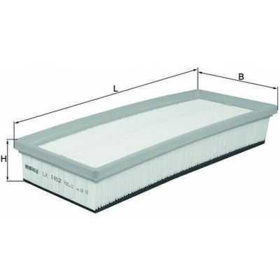 MAHLE ORIGINAL Vzduchový filtr LX1452 – Hledejceny.cz
