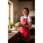 Forbyt kuchyňská zástěra Petrův Zdar červená – Hledejceny.cz