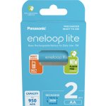 Panasonic Eneloop Lite AA 2ks 3LCCE/2BE – Zboží Živě