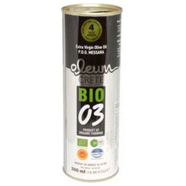 kuchyňský olej Kidonakis bros Extra panenský olivový olej BIO v plechu 500 ml