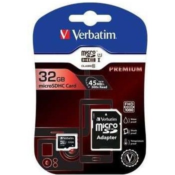 VERBATIM MicroSDHC 32 GB 44083