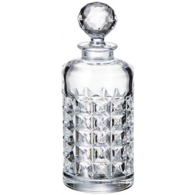 Bohemia Crystal Karafa na whisky rum a pálenku Diamond 650 ml – Hledejceny.cz