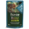 Monge BWild Grain Free Sterilised tuňák s krevetami a zeleninou 85 g