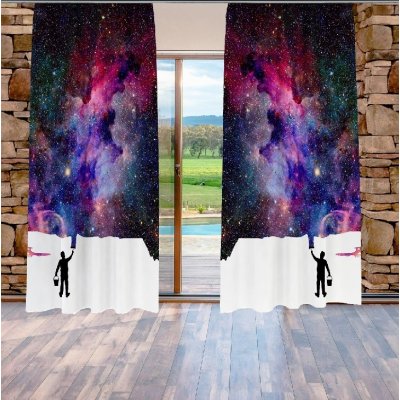 IMPAR Závěsy Natěrač (Rozměr : 140x250, Materiál: Blackout) – Hledejceny.cz
