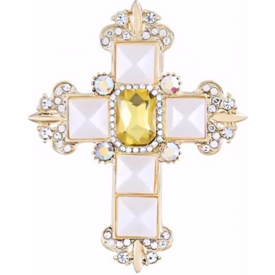 Gaira brož kříž 3342 zlatá – Sleviste.cz