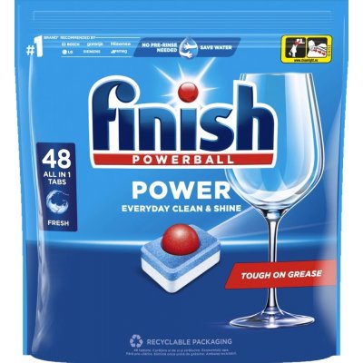 Calgonit Finish powerball All In 1 Max tablety do myčky 50 ks – Zboží Mobilmania