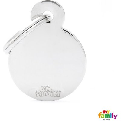 My Family Známka Basic Chromo kroužek malý – Sleviste.cz