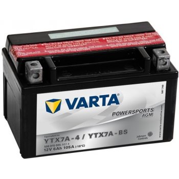 Varta YTX7A-BS, 506015