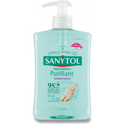 Sanytol antibiotické mýdlo šalvěj & lípa 250 ml – Hledejceny.cz