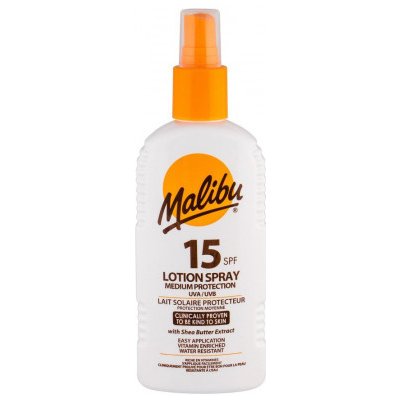 Malibu Lotion Spray SPF15 200 ml – Hledejceny.cz