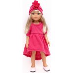 Barbie Šaty a turbánek pro panenku Paola Reina a Minikane 32 cm By Loli - Famous + Flora - pink – Hledejceny.cz