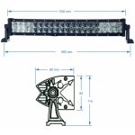 SHARK LED Light Bar 20", Curved, 120W, R 560 mm - 5D – Zbozi.Blesk.cz