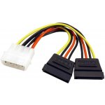 PremiumCord Napájecí adaptér kabelový 5,25" na 2x S-ATA, kn-19 – Sleviste.cz