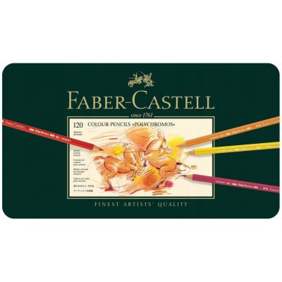 Faber-Castell 110011 Polychromos 120 ks – Zbozi.Blesk.cz