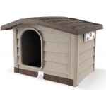 Bama Bouda pro psy BUNGALOW M 89 x 75 x 62 cm hnědá – Sleviste.cz