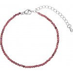 Pavona Korálkový náramek s červenými granáty 43055.3 garnet – Zboží Dáma