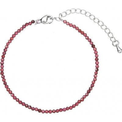 Pavona Korálkový náramek s červenými granáty 43055.3 garnet – Zboží Dáma