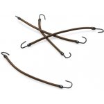 Bravehead Salon Beauty Bungee Bands Hair Binder Brown 12 ks – Zboží Dáma