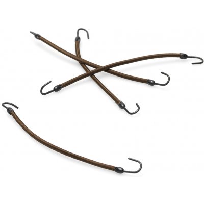 Bravehead Salon Beauty Bungee Bands Hair Binder Brown 12 ks – Zboží Dáma