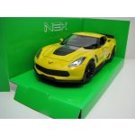 Welly Chevrolet Corvette Z06 2017 model žlutá 1:24 – Zbozi.Blesk.cz