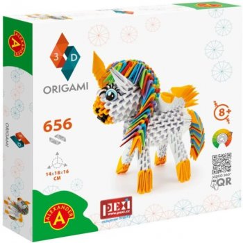 Pexi PEXI Origami 3D Jednorožec