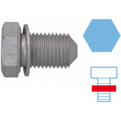 220125S CORTECO Závitová zátka, olejová vana | Zboží Auto