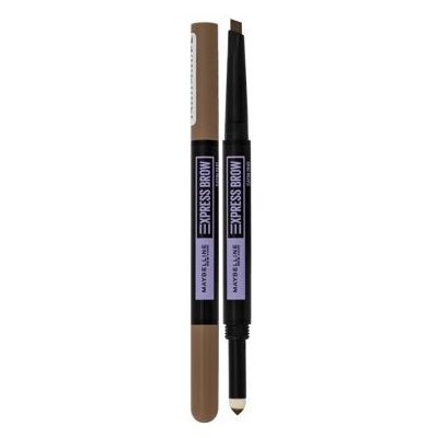 Maybelline Express Brow Satin Duo tužka a pudr na obočí 2v1 Dark Blonde 0,71 g – Zboží Dáma