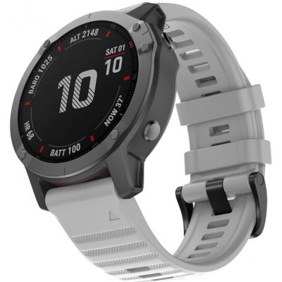 PROTEMIO SILICONE Řemínek Garmin Fenix 7X šedý 39270