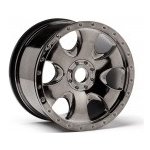 SAVAGE XL Flux: Warlock disky 83×56 mm černý chrom 2 ks – Zboží Mobilmania