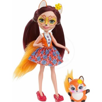 Mattel ENCHANTIMALS + zvířátko Felicity Fox