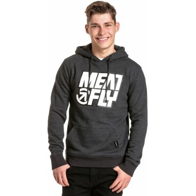 Meatfly mikina Repash Hoodie Charcoal Heather