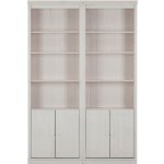 Støraa Anita knihovna bílá 148x223x34 cm – Zboží Dáma