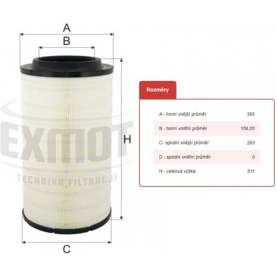 Filtr vzduchu wpo-420 man tga,tgs,tgx 0084641_A – Hledejceny.cz