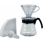 Hario V60-02 Pour Over Kit Plastic Black – Zboží Dáma