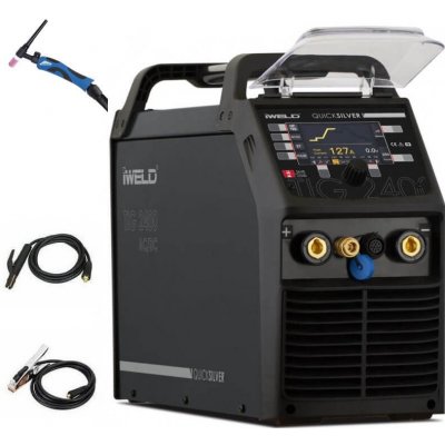 iWELD TIG 2400 AC/DC HF PULZ PFC pro TIG a MMA 800TIG2400ACDC – Sleviste.cz