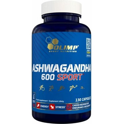 Olimp Ashwagandha 600 Sport 130 kapslí – Hledejceny.cz