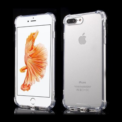 Pouzdro AppleMix Apple iPhone 7 Plus / 8 Plus plastové / gumové - čiré – Zboží Mobilmania