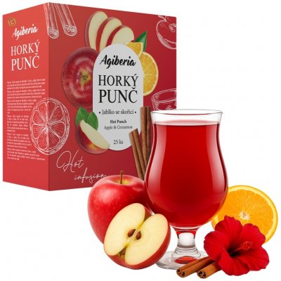 Agiberia Horký punč jablko & skořice 25x20g – Sleviste.cz