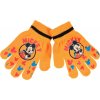 Dětské rukavice Disney Mickey mouse žluté chlapecké rukavice