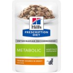 Hill's Feline Adult PD Metabolic 12 x 85 g – Hledejceny.cz