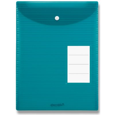 Foldermate iWork spisovka s drukem A4 modrozelená – Zboží Živě