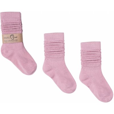 Mama's Feet dětské podkolenky ponožky Pink Dreams růžové